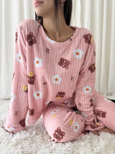 Pijama OSITOS rosa
