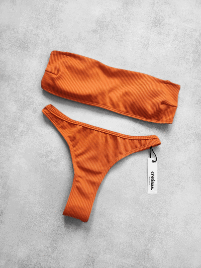 Bikini ZARA naranja