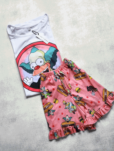Pijama Krusty el Payaso