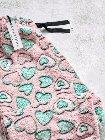 Pant polar soft corazones