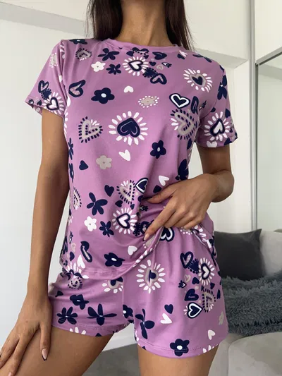 Pijama LUMINOSO lila