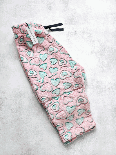 Pant polar soft corazones