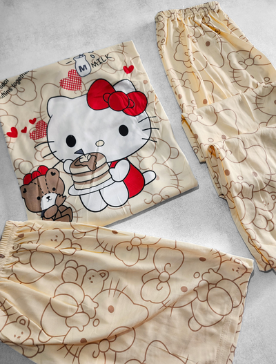 Pijama 3 piezas - Hello Kitty