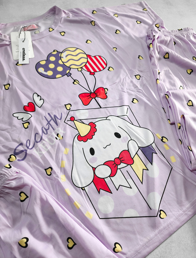Pijama 3 piezas - Cinnamoroll Lila