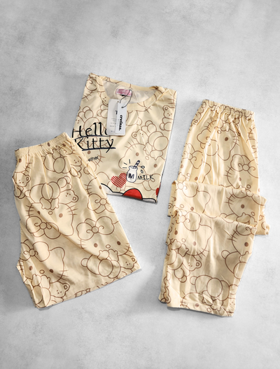 Pijama 3 piezas - Hello Kitty
