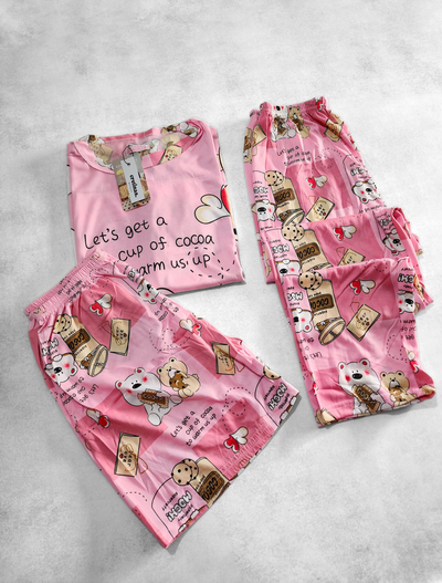 Pijama 3 piezas - Osos Cookie