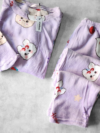 Pijama polar soft Fruti