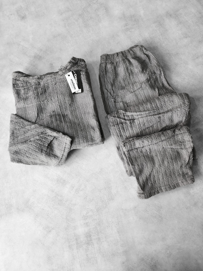 Pijama polar soft Acanalado