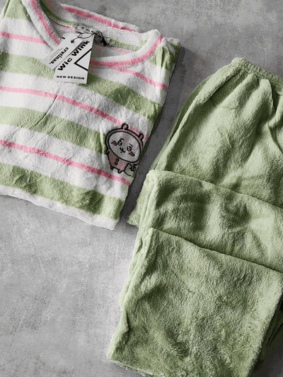 Pijama polar soft RAYADO