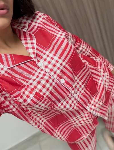 Pijama Camisero RED