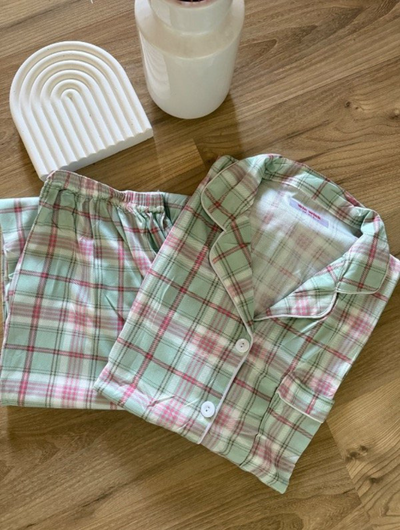 Pijama Camisero CUADRILLÉ