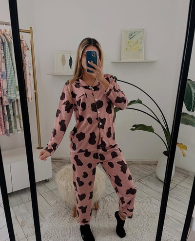 Pijama Camisero VAQUITA