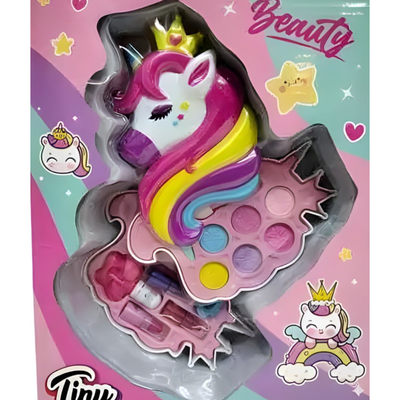 Maquillaje unicornio en caja