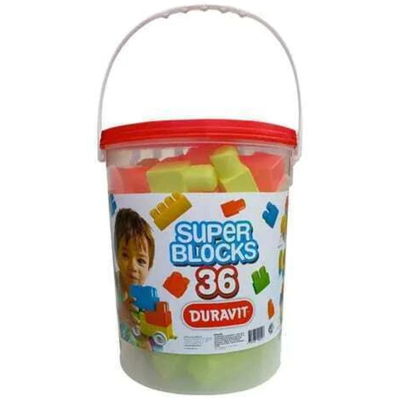 balde de bloques x36 piezas