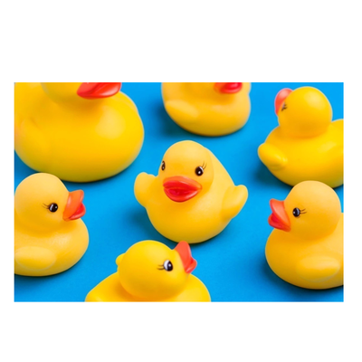 Patitos de hule para el agua x12