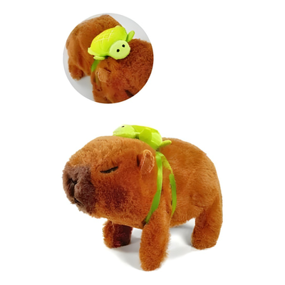 capibara a pila que camina