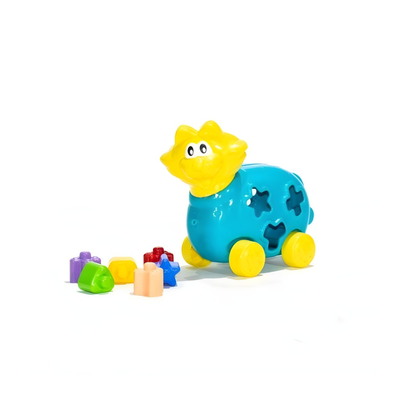 gato didactico de encastre y arrastre