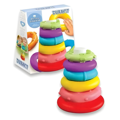 torre de anillos apilables