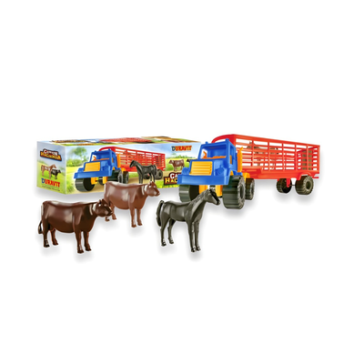 camión de hacienda duravit con animales 