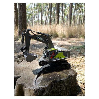 excavadora control de 16 canales/ pala metálica/ lanza vapor