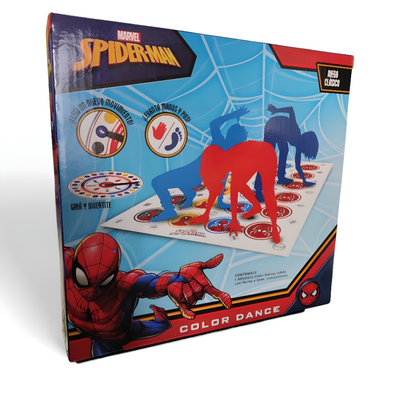 color dance spider man 