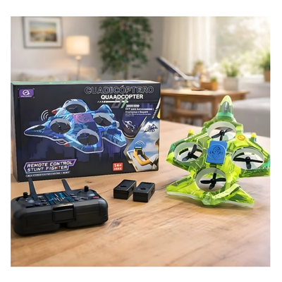 avión dron con cámara hd y 2 baterías 