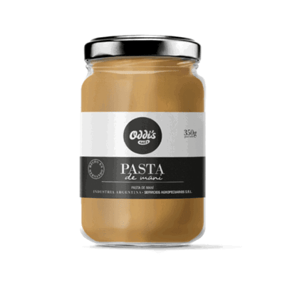 Pasta de Maní Natural Oddis (350 gr) - BioPower