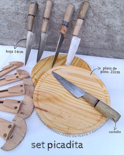 Set Picadita plato redondo
