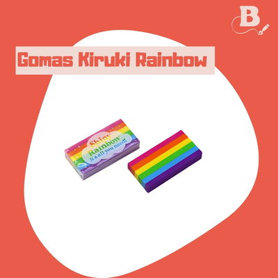 Gomas Borrar Kiruki Goma Rainbow