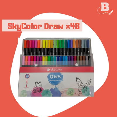 Marcador Skycolor Draw x 48