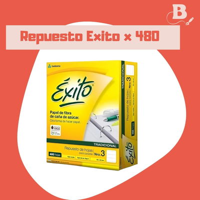 REPUESTO ÉXITO ECOLOGICO X 480
