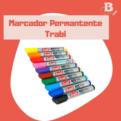 Marcador Permanente Trabi 411