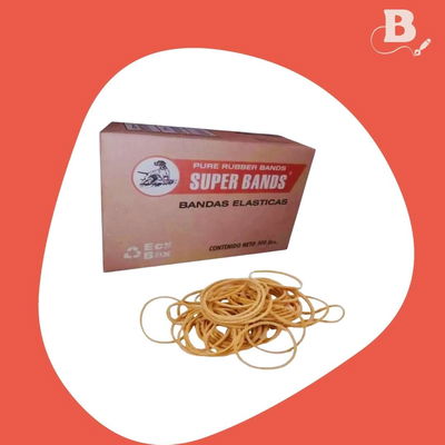 BANDA ELASTICA SUPERBANDS X 30G CAJA (1005)