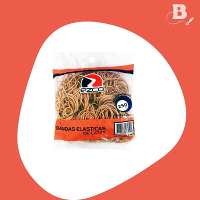 BANDA ELASTICA EZCO X 250G BOLSA (145-0120)