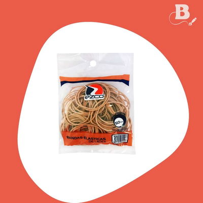 BANDA ELASTICA EZCO X 50G BOLSA (145-0100)