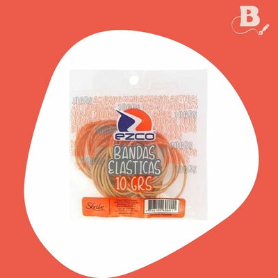BANDA ELASTICA EZCO X 12G TIRA X10 BOLSAS (145-0050)