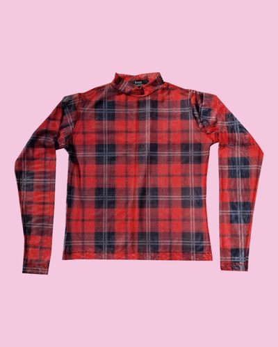 Polera Tartan