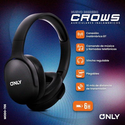 AURICULAR BT MODO-706 CROWS
