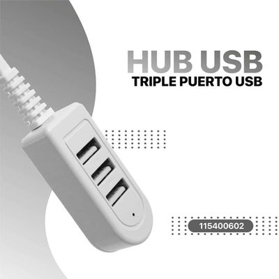 HUB USB 3 PUERTOS – MOD05 