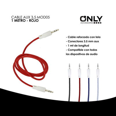 CABLE AUX 3,5 MOD05 – 1 METRO