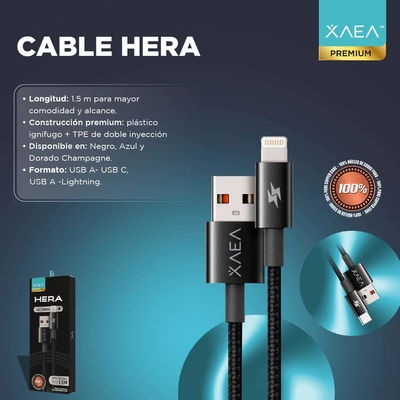 CABLE USB TIPO C MODX-101 – HERA – XAEA