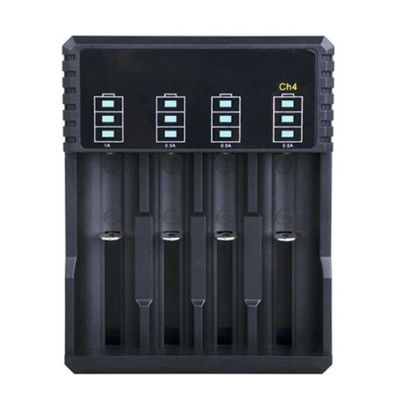 CARGADOR DE PILAS MODS-728 CUADRUPLE 