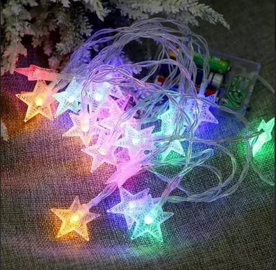 GUIRNALDA NAVIDEÑA ESTRELLA 3M/20 LUCES/USB MODV-0019