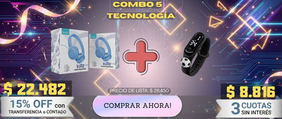 COMBO 5: Tecnología