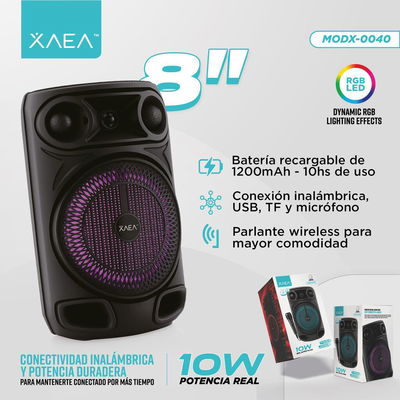 PARLANTE 8» 1810 MODX-0040 – XAEA