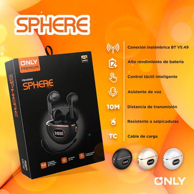 MANOS LIBRES MODO-113 SPHERE TWS – ONLY