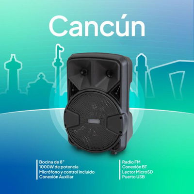 PARLANTE 8» – MOD FS-802 – CANCUN