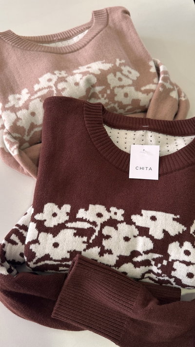 Sweater Alelí Choco
