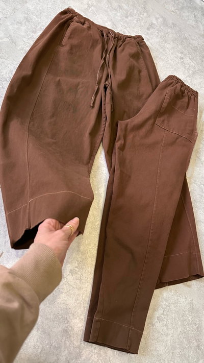 Pantalón Vera Chocolate 