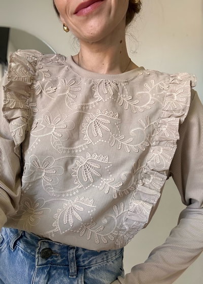 Blusa Magnolia Beige